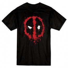 Deadpool Design T-Shirt - Black